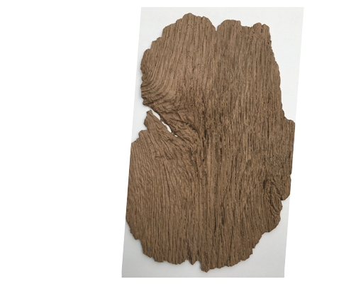 Braune Holzrinde